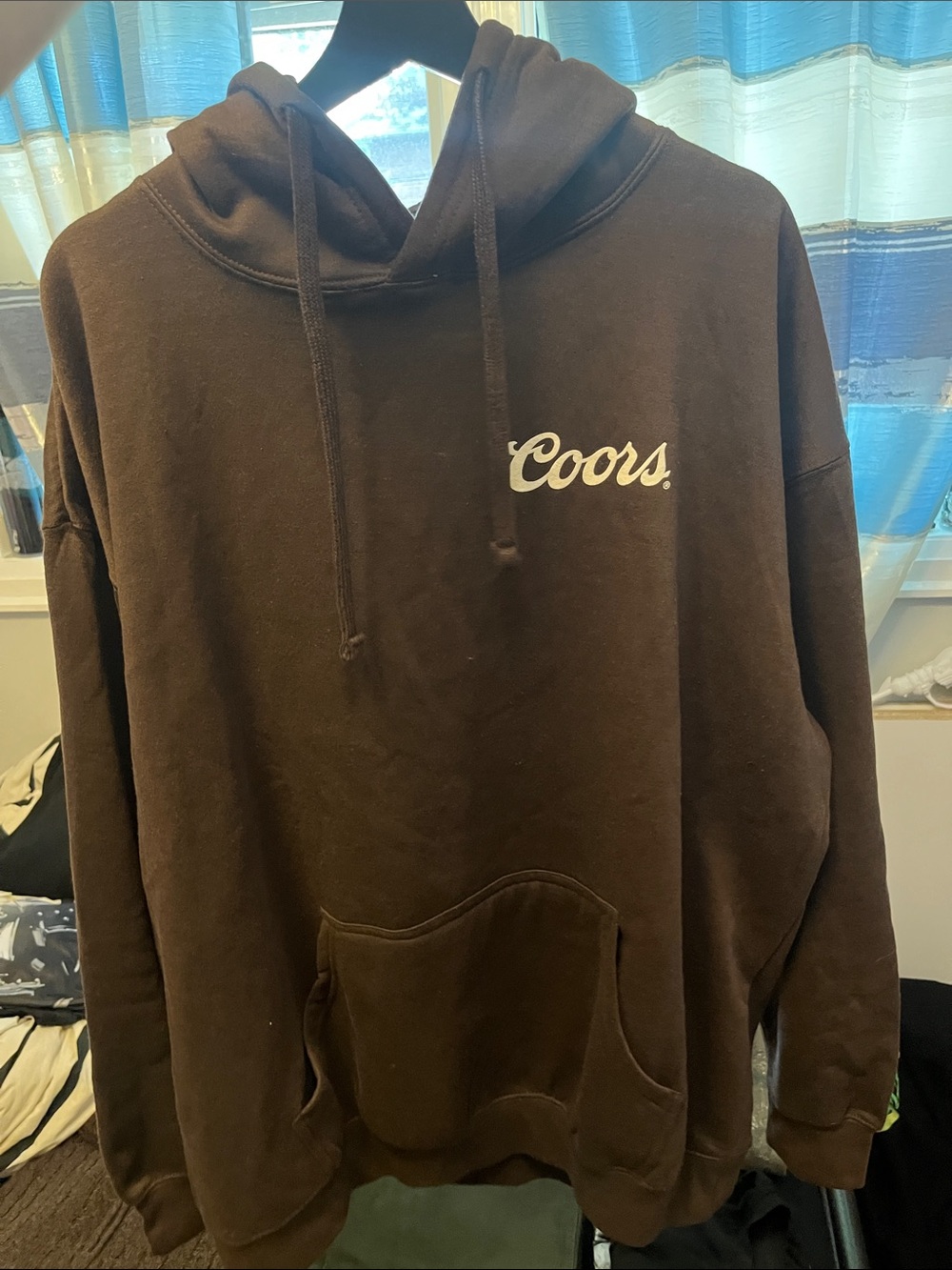 Men's Brown Hoodie Sweatshirt